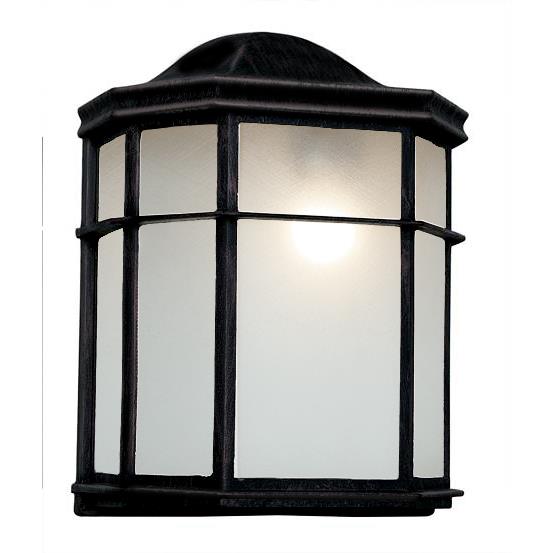 Trans Globe Lighting 4484 BK 1 Light Pocket Lantern in Black